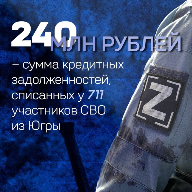 Югорские контрактники могут списать кредитные долги.