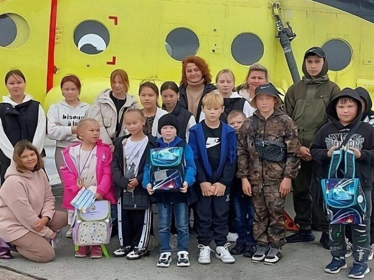 Ранцы детям коренных народов. Ранцы детям коренных народов.